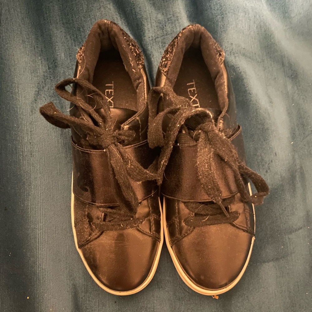 Adorable Designer Black Sneakers By TEXTO Purchased in Paris, EU 36